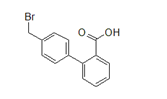 Telmisartan Bromo Acid | 4'-Bromomethyl biphenyl-2-carboxylic acid | 150766-86-2