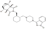 Lurasidone Sulfoxide ; (3aR,4S,7R,7aS)-2-{(1R,2R)-2-[4-(1-Oxido-1,2-benzisothiazol-3-yl)piperazin-1-yl methyl] cyclohexylmethyl}hexahydro-4,7-methano-2H-isoindole-1,3-dione