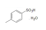 Lisinopril Impurity B ; 4-Methylbenzenesulphonic acid ;