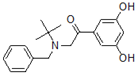 Terbutaline EP Impurity D: 2-[benzyl-(1,1-dimethylethyl)amino]-1-(3,5- dihydroxyphenyl)ethanone