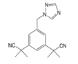 Anastrozole ; 2-[3-(2-Cyano-2-propyl)-5-(1,2,4-triazol-1-yl methyl)phenyl]-2-methyl propiononitrile | 120511-73-1