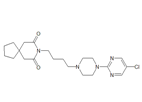 Buspirone EP Impurity I ;  8-[4-[4-(5-Chloropyrimidin-2-yl)piperazin-1-yl]butyl]-8-azaspiro[4.5]decane-7,9-dione