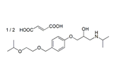 Bisoprolol Fumarate ;Bisoprolol HemiFumarate Salt ; 1-[4-[[2-(1-Methylethoxy)ethoxy]methyl]phenoxy]-3-[(1-methylethyl) amino]-2-propanol fumarate