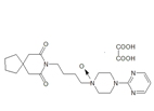 Buspirone N-Oxide (Oxalate) ; 8-[4-[4-(Pyrimidin-2-yl)piperazin-1-yl]butyl]-8-azaspiro[4.5]-decane-7,9-dione N-oxide oxalate    |  220747-81-9