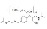 Bisoprolol Impurity F ; (RS)-2-[4-(2-Isopropoxy-ethoxymethyl)phenoxy]-3-isopropyl amino propan-2-ol fumarate