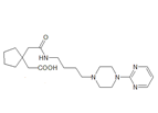 Buspirone EP Impurity E ; [1-[2-Oxo-2-[[4-[4-(pyrimidin-2-yl)piperazin-1-yl]butyl]amino]ethyl] cyclopentyl]acetic acid  | 257877-46-6