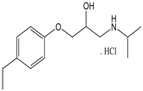 Betaxolol EP Impurity A (HCl) ; (2RS)-1-(4-Ethylphenoxy)-3-[(1-methylethyl)amino] propan-2-ol hydrochloride | 464877-45-0