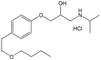 Betaxolol EP Impurity E (HCl) ; (2RS)-1-[4-(2-Butoxyethyl)phenoxy]-3-[(1-methylethyl)-amino]propan-2-ol hydrochloride | 1329613-85-5
