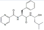 Bortezomib Hydroxy Impurity (1R, 2S)-Isomer ; N-[(2S)-1-{[(1R)-1-Hydroxy-3-methyl butyl]amino}-1-oxo-3-phenylpropan-2-yl]pyrazine-2-carboxamide |  289472-78-2
