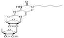 Capecitabine 2-O-BDR Impurity (USP) ;2’-O-(5’-Deoxy-β-D-ribofuranosyl) Capecitabine ; [1-[5-Deoxy-2-O-(5-deoxy-β-D-ribofuranosyl)-β-D-ribofuranosyl]-5-fluoro-2-oxo-1,2-dihydropyrimidin-4-yl]-carbamic acid pentyl ester | 1262133-66-3