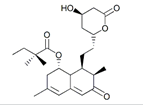 Simvastatin 6-Oxo Isomer ;6-Oxo Simvastatin Isomer ; 2,2-Dimethylbutanoic acid (1S,7R,8R,8aR)-1,2,6,7,8,8a-hexahydro-3,7-dimethyl- 6-oxo-8-[2-[(2R,4R)-tetrahydro-4-hydroxy-6-oxo-2H-pyran-2-yl]ethyl]-1-naphthalenyl ester  |  130468-11-0