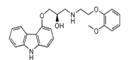 (R)-(+)-Carvedilol ; (2R)-1-(9H-Carbazol-4-yloxy)-3-[[2-(2-methoxyphenoxy)-ethyl]amino]propan-2-ol | 95093-99-5