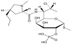 Clindamycin Phosphate EP Impurity L ;7-epi-Clindamycin Phosphate ; Methyl 7-chloro-6,7,8-trideoxy-6-[[[(2S,4R)-1-methyl-4-propylpyrrolidin-2-yl] carbonyl]amino]-2-O-phosphono-1-thio-D-erythro-α-D-galacto-octopyranoside | 620181-05-7 