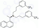 Cinacalcet Impurity D ; N-[(3-Trifluoromethyl)phenyl)propyl] Cinacalcet ; (R)-N-(1-(Naphthalen-1-yl)ethyl)-3-(3-(trifluoromethyl) phenyl)-N-(3-(3-(trifluoromethyl)phenyl)propyl)propan-1-amine | 1271930-15-4 