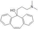 Cyclobenzaprine USP RC A ;Cyclobenzaprine 5-Hydroxy Impurity ; 3-(5-Hydroxy-5H-dibenzo[a,d]cyclohepten-5-yl)-N,N-dimethyl-propylamine ; 5-[3-(N,N-Dimethylamino)propyl]-5H-dibenzo[a,d]cyclohepten-5-ol ; 5-[3-(N,N-Dimethylamino)propyl]-dibenzosuberen-5-ol | 18029-54-4 