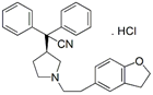 Darifenacin Nitrile Impurity ;Darifenacin Impurity C ; (3S)-1-[2-(2,3-Dihydro-5-benzofuranyl)ethyl]-α,α-diphenyl-3-pyrrolidine acetonitrile HCl  | 252317-48-9 