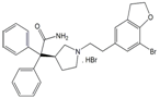 Darifenacin 7-Bromo Analog ; (S)-2-(1-(2-(7-Bromo-2,3-dihydrobenzofuran-5-yl)ethyl)pyrrolidin-3-yl)-2,2-diphenylacetamide