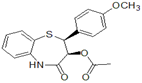 Diltiazem EP Impurity B ; (2S,3S)-2-(4-Methoxyphenyl)-4-oxo-2,3,4,5-tetrahydro-1,5-benzothiazepin-3-yl acetate ; Des[5-(2-dimethylamino)ethyl] Diltiazem
