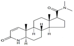 Dutasteride EP Impurity B ; Dutasteride Dimethylamide ; N,N-Dimethyl-3-oxo-4-aza-5α-androst-1-ene-17β-carboxamide
