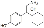 Desvenlafaxine N,N-Didesmethyl Impurity ; O-Desmethyl-N,N-didesmethyl Venlafaxine ; 1-[2-Amino-1-(4-hydroxyphenyl) ethyl] cyclohexanol  | 135308-76-8 