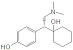 Desvenlafaxine R-Isomer ;Venlafaxine O-Desmethyl R-Isomer ; O-Desmethyl Venlafaxine R-Isomer ; (R)-4-[2-(Dimethylamino)-1-(1-hydroxycyclohexyl) ethyl]phenol | 142761-11-3 