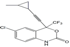 Efavirenz Methyl Impurity (USP) ;Methyl Efavirenz (USP) ;  6-Chloro-4-{[2-methylcyclopropyl]ethynyl}-4-(trifluoromethyl)-2H-3,1-benzoxazin-2-one | 353270-76-5