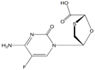 Emtricitabine Carboxylic Acid ;  (2R,5S)-5-(4-Amino-5-fluoro-2-oxo-1(2H)-pyrimidinyl)-1,3-oxathiolane-2-carboxylic acid |  1238210-10-0 