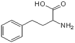 Enalapril Homophenylalanine Impurity ;Lisinopril EP Impurity A ; (2RS)-2-Amino-4-phenylbutanoic acid ; DL-Homophenylalanine | 1012-05-1