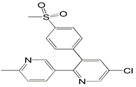 Etoricoxib ; 5-Chloro-6’-methyl-3-[4-(methylsulfonyl)phenyl]-2,3’-bipyridine | 202409-33-4
