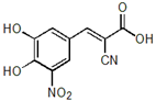 Entacapone EP Impurity F ; (2E)-2-Cyano-3-(3,4-dihydroxy-5-nitrophenyl)prop-2-enoic acid |  160391-70-8