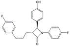 Ezetimibe Anhydro (Z)-Isomer ; Ezetimibe (Z)-Alkene ; (3R,4S)-1-(4-Fluorophenyl)-3-((Z)-3-(4-fluorophenyl)allyl)-4-(4-hydroxyphenyl)azetidin-2-one