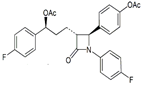 Ezetimibe Diacetate ; (3R,4S)-3-[(3S)-3-(Acetyloxy)-3-(4-fluorophenyl)propyl]-4-[4-(acetyloxy)phenyl]-1-(4-fluorophenyl)-2-azetidinone | 163380-20-9