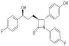 Ezetimibe (SSR)-Isomer ; (3'S, 3S, 4R)-Ezetimibe ; (3S, 4R, 3'S)-Ezetimibe ; (SSR)-Ezetimibe ; (3S,4R)-1-(4-Fluorophenyl)-3-[(3S)-3-(4-fluorophenyl)-3-hydroxypropyl]-4-(4-hydroxyphenyl)azetidin-2-one  | 1593543-00-0