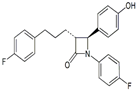 Ezetimibe 3-Dehydroxy Impurity ; (3R,4S)-1-(4-Fluorophenyl)-3-[3-(4-fluorophenyl)-propyl]-4-(4-hydroxy phenyl) azetidin-2-one | 204589-58-2