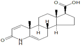 Finasteride Dehydro Carboxylic Acid ;Finasteride 5,6-Dehydro Carboxylic Acid ; 3-Oxo-4-aza-5α-αndrost-1,5-diene-17β-carboxylic acid  | 1180488-92-9