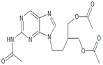 Famciclovir N-Acetyl Impurity (USP) ; 2-[2-(2-Acetamido-9H-purin-9-yl)ethyl]propane-1,3-diyl diacetate