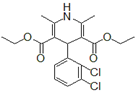 Felodipine EP Impurity C ;Felodipine Diethyl Ester ; Nemadipine B ; Diethyl 4-(2,3-dichlorophenyl)-2,6-dimethyl-1,4-dihydropyridine-3,5-dicarboxylate | 79925-38-5