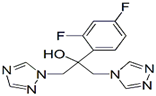 Fluconazole EP Impurity A; Fluconazole Triazole Isomer; (2RS)-2-(2,4-Difluorophenyl)-1-(1H-1,2,4-triazol-1-yl)-3-(4H-1,2,4-triazol-4-yl)propan-2-ol  |  89429-59-4