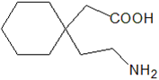 Gabapentin EP Impurity G ; [1-(2-Aminoethyl)cyclohexyl]acetic acid  | 1500558-49-5