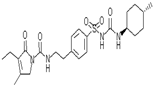 Glimepiride ; 1-[[p-[2-(3-Ethyl-4-methyl-2-oxo-3-pyrroline-1-carboxamido)ethyl]phenyl]sulfonyl]-3-(trans-4-methylcyclohexyl)urea  | 93479-97-1