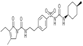 Glimepiride EP Impurity A ; Glimepiride BP Impurity A ; Glimepiride USP Related Compound A ; Glimepiride cis Isomer ; 1-[4-[2-(3-Ethyl-4-methyl-2-oxo-3-pyrroline-1-carboxamido) ethyl] phenylsulfonyl]-3-(4-cis-methylcyclohexyl)urea | 684286-46-2