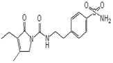 Glimepiride EP Impurity B ; Glimepiride BP Impurity B ; Glimepiride Sulfonamide ; Glimepiride USP Related Compound B ; [4-[2-(3-Ethyl-4-methyl-2-oxo-3-pyrroline-1-carboxamido) ethyl] phenyl] sulfonamide | 119018-29-0