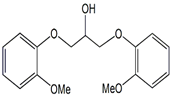 Guaifenesin EP Impurity D ; 1,3-Bis(2-Methoxyphenoxy)propan-2-ol