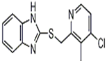 Lansoprazole Sulfide ; 4-Desmethoxypropoxyl-4-Chloro Rabeprazole Sulfide ; 2-[(RS)-[(4-Chloro-3-methylpyridin-2-yl)methyl]sulphinyl]-1H-benzimidazole ;