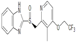 Lansoprazole S-Isomer ; 2-[(S)-[[3-Methyl-4-(2,2,2-trifluoroethoxy)-2-pyridinyl]methyl]sulfinyl]-1H-benzimidazole ; Levolansoprazole ; S-(-)-Lansoprazole ;