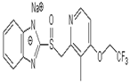 Lansoprazole Sodium ; 2-[[3-Methyl-4-(2,2,2-trifluoroethoxy)pyridin-2-yl]methylsulfinyl]-1H-benzoimidazole sodium salt