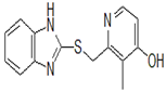 Lansoprazole Sulfide Des(trifluoroethyl) Impurity ; 2-[(1H-Benzimidazol-2-ylthio)methyl]-3-methyl-4-pyridinol ;