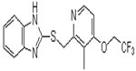 Lansoprazole EP Impurity C; Lansoprazole RC B ; Lansoprazole Sulfide ; 2-[[[3-Methyl-4-(2,2,2-trifluoroethoxy)-2-pyridinyl]methyl]thio]-1H-benzimidazole ;