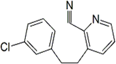 Loratadine Cyano Impurity ; 3-[2-(3-Chlorophenyl)ethyl]pyridine-2-carbonitrile | 31255-57-9