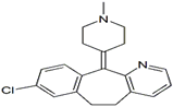 Loratadine EP Impurity G ;N-Methyl Desloratadine ; Loratadine USP Related Compound B ; 8-Chloro-6,11-dihydro-11-(N-methyl-4-piperinylidene)-5H-benzo[5,6]cyclohepta[1,2-b] pyridine | 38092-89-6
